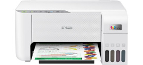 EPSON tiskárna ink EcoTank L3276, 5760x1440dpi, A4, 33ppm, USB, Wi-Fi, bílá