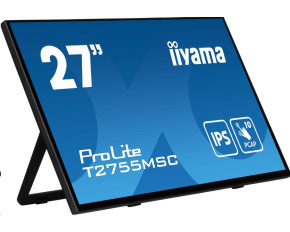 Iiyama ProLite T27XX, 68,6 cm (27''), Projected Capacitive, Full HD, USB, kit (USB), black