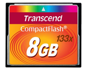 TRANSCEND Compact Flash 8GB (133x)