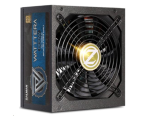 ZALMAN zdroj WATTTERA ZM800-EBTII - 800W 80+ Gold, 13,5cm fan, modular