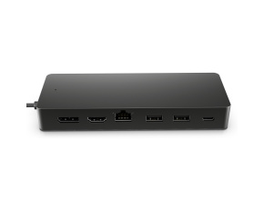 HP dock -  Universal USB-C Multiport Hub (2x USB-A 3.2, 1xUSB-C, 1xHDMI 2.0, 1xDP 1.2, USB-C 65W, RJ45, bez zdroje