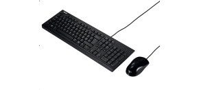 ASUS U2000 Klávesnice + Myš, černá