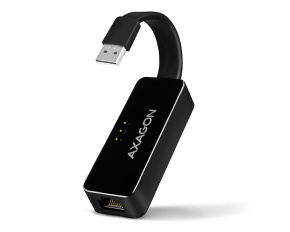 AXAGON ADE-XR, USB 2.0 - Fast Ethernet síťová karta, auto instal, černá