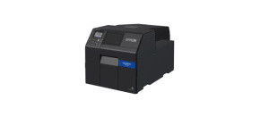 Epson ColorWorks CW-C6000Ae (mk), cutter, disp., USB, Ethernet, black