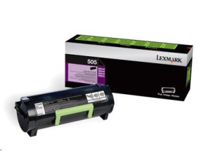 LEXMARK černý toner 502 pro: MS310/410/510/610 z programu Lexmark Return (1 500 stran)