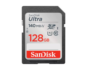 SanDisk SDXC karta Ultra 128GB (140MB/s)