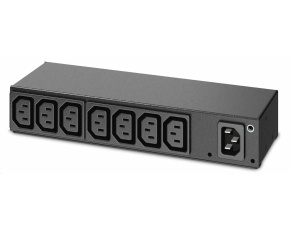 APC Rack PDU, Basic, 0U/1U, 120-240V/15A, 220-240V/10A, (8) C13, IEC-320 C14