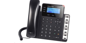 Grandstream GXP1630 [VoIP telefon - 3x SIP účet, HD audio, 3 prog.tl.+8 předvoleb, switch 2xLAN 1000Mbps, PoE]