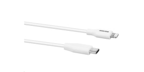 AVACOM MFIC-120W kabel USB-C - Lightning, MFi certifikace, 120cm, bílá