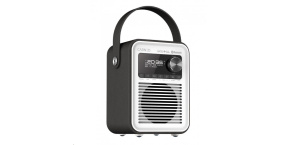 CARNEO D600 Rádio DAB+, FM, BT, black/white