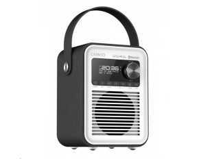 CARNEO D600 Rádio DAB+, FM, BT, black/white