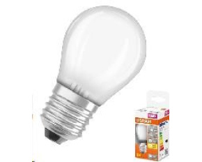 OSRAM LED STAR E27 4W/827 SCLP40W miniglobe teplá