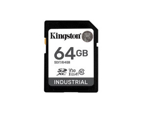 Kingston SDXC karta 64GB Industrial pSLC