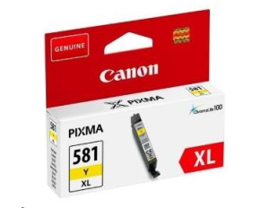 Canon CARTRIDGE PGI-580XL žlutá pro PIXMA TS615x, TS625x, TS635x, TR7550, TS815x (518 str.)