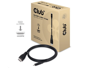 Club3D Kabel Micro HDMI na HDMI 2.0 4K60Hz UHD, (M/M), 1m