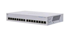 Cisco switch CBS110-16T (16xGbE, fanless)