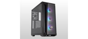 Cooler Master case MasterBox MB520 ARGB, E-ATX, Průhledná bočnice, 3x 120mm ARGB Fan, 1x 120mm Fan, Černá