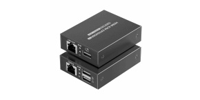 PREMIUMCORD HDMI KVM extender 4K a FULL HD 1080p na 70m s přenosem USB