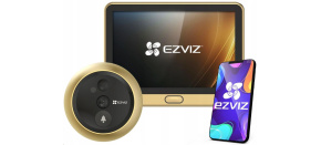 Ezviz DP2C Gold digitální dveřní kukátko s Wi-Fi