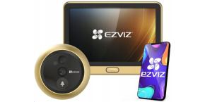 Ezviz DP2C Gold digitální dveřní kukátko s Wi-Fi