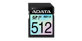 ADATA SDXC karta 512GB Express, PCIe Gen3, UHS-I, C10, V30, (R:800/W:700 MB/s)