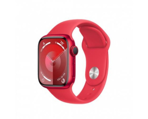 APPLE Watch Series 9 GPS 41mm RED Aluminium Case with RED Sport Band - M/L