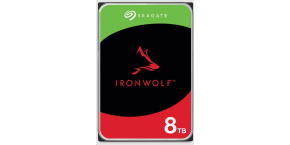 SEAGATE HDD 8TB IRONWOLF (NAS), 3.5", SATAIII, 5400 RPM, Cache 256MB, CMR