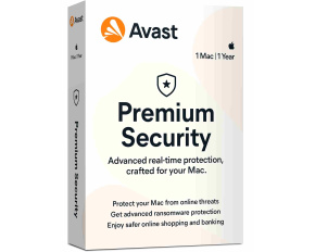 _Nová Avast Premium Security for MAC 1 zařízení na 12 měsíců