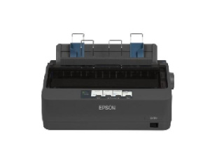 EPSON tiskárna jehličková LQ-350, A4, 24 jehel, 347 zn/s, 1+3 kopii, USB 2.0, LPT, RS232