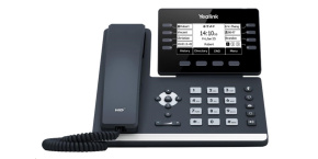 Yealink SIP-T53 IP telefon, 2,8" 320x240 LCD, 8 prog tl.,2x10/100/1000, PoE,12xSIP, 1xUSB,bez adaptéru