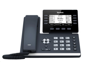 Yealink SIP-T53 IP telefon, 2,8" 320x240 LCD, 8 prog tl.,2x10/100/1000, PoE,12xSIP, 1xUSB,bez adaptéru