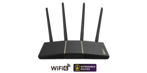 ASUS RT-AX57 (AX3000) WiFi 6 Extendable Router, AiMesh