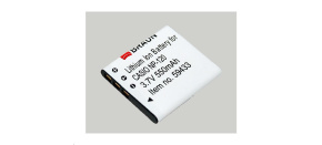 Braun akumulátor CASIO NP-120, 550mAh