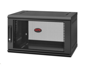 APC NetShelter WX 6U Single Hinged Wall-mount Enclosure 600mm Deep