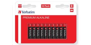 VERBATIM Alkalická Baterie AA 10 Pack / LR6