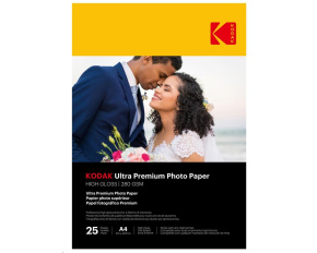 KODAK Ultra Premium Photo RC Gloss (280g/m2) A4 25 listů