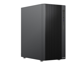 1stCOOL skříň GAMER 4, Mid tower, AU, USB 3.0, USB-C, 2x120mm, bez zdroje, černá