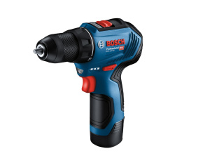 BOSCH GSR 12V-30, akumulátorový vrtací šroubovák, 0 – 420 / 0 – 1.600 ot/min, 8 mm, příruční kufr