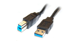 PREMIUMCORD Kabel USB3.0 propojovací A-B, Super-speed 5Gbps, 5m