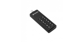 VERBATIM USB C 3.1 Drive 32 GB - Keypad Secure (R:160/W:130 MB/s) GDPR