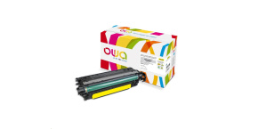 OWA Armor toner pro HP Color Laserjet CP3525, 7000 Stran, CE252A, žlutá/yellow