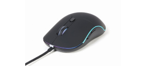 GEMBIRD myš MUS-UL-02, podsvícená, černá, 2400DPI, USB