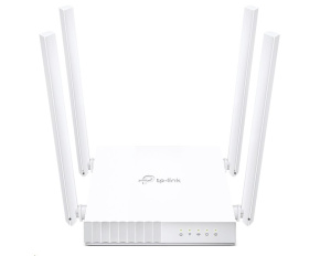 TP-Link Archer C24 WiFi5 router (AC750, 2,4GHz/5GHz, 4x100Mb/s LAN, 1x100Mb/s WAN)