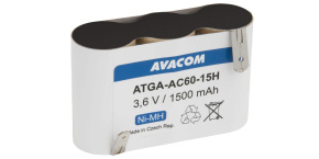 AVACOM Baterie pro nůžky na plot Gardena typ ACCU 60 Ni-MH 3,6V 1500mAh