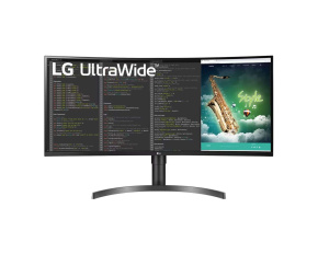 LG MT VA LCD LED 35" 35WN75CP - VA panel, 3440x1440, 2xHDMI, DP, USB-C, repro, zakriven, vysk stavitelny