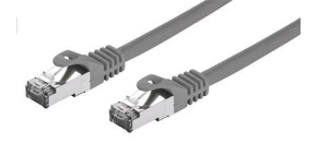 C-TECH kabel patchcord Cat7, S/FTP, šedý, 5m