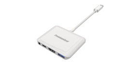 PremiumCord Převodník USB-C na HDMI2.0+USB3.0+Audio+PD (pro iPad Pro)