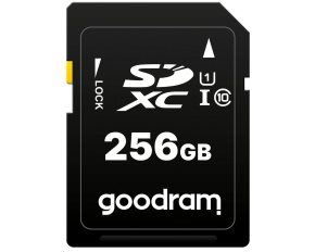 GOODRAM SDXC karta 256GB (R:100/W:10 MB/s) UHS-I Class 10