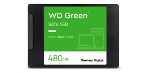 WD GREEN SSD 3D NAND WDS480G3G0A 480GB SATA/600, (R:500, W:400MB/s), 2.5"