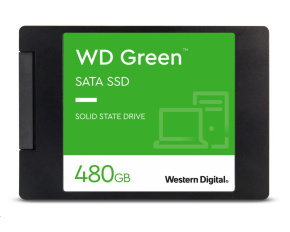 WD GREEN SSD 3D NAND WDS480G3G0A 480GB SATA/600, (R:500, W:400MB/s), 2.5"